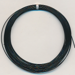 Juwelierdraht nylonummantelt schwarz, Gr&ouml;&szlig;e 0,50 mm, Inhalt 5 lfm
