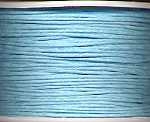 Baumwollband hellblau, 75 m gewachst 1 mm, Schnur Kordel, Inhalt 1 Rolle