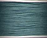 Baumwollband kiefern-gr&uuml;n, 75 m gewachst 1 mm, Schnur Kordel, Inhalt 1 Rolle