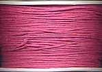 Baumwollband fuchsia-rot, 75 m gewachst 1 mm, Schnur Kordel, Inhalt 1 Rolle