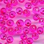 Drops Tropfenform pink-rosa Silbereinzug, Gr&ouml;&szlig;e 4,0 x 4,5 mm, Inhalt 20 g