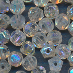 Glasperlen kristall rainbow, Inhalt 20 Stück, Größe 5 mm