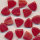 Glasperlen kirsch-rot, Inhalt 30 Stück, Größe 9 mm