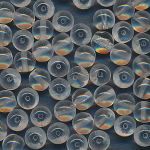 Glasperlen kristall klar, Inhalt 30 St&uuml;ck, Gr&ouml;&szlig;e 6 mm, Kugeln