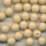 Glasperlen eierschalen, Inhalt 20 St&uuml;ck, Gr&ouml;&szlig;e 8 mm, Kugeln