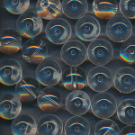 Glasperlen kristall klar, Inhalt 12 St&uuml;ck, Gr&ouml;&szlig;e 8 mm, Kugeln