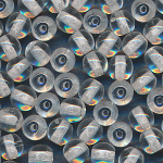 Glasperlen kristall klar, Inhalt 100 St&uuml;ck, Gr&ouml;&szlig;e 4 mm, Kugeln