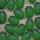 Glasperlen grün matt, Inhalt 17 Stück, Größe 13 x 10 mm