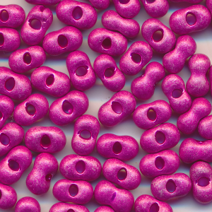 Farfalle, Schmetterlinge dark pink metallic matt, Inhalt 30 Stück, Größe 6,5 x 3,2 mm
