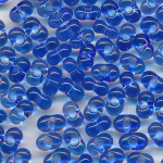 Farfalle blau transparent, Inhalt 20 g, 665 Stück, Größe 4 x 2 mm, Schmetterlinge
