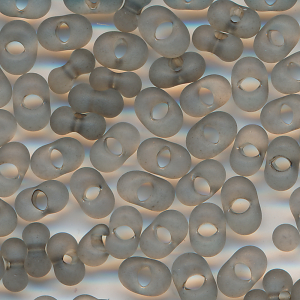 Farfalle, Schmetterlinge grau matt, Inhalt 50 Stück, Größe 4 x 2 mm
