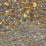 Farfalle kristall Bronzeeinzug, Inhalt 20 g, 665 St&uuml;ck,Gr&ouml;&szlig;e 4 x 2 mm, Schmetterlinge