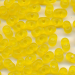 Farfalle gelb transparent matt, Inhalt 20 g, 665 St&uuml;ck, Gr&ouml;&szlig;e 4 x 2 mm, Schmetterlinge
