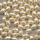 Krepp-Perlen perlmutt, Inhalt 100 Stück, Größe 7 x 5 mm, Glasperlen, Olive