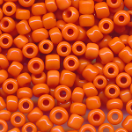 Rocailles orange, Inhalt 100 g, Größe 10/0,...