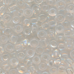 Rocailles transparent kristall, Inhalt 100 g, Größe 10/0,...