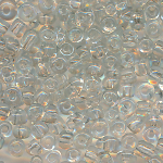 Rocailles transparent kristall, Größe 6/0, discount