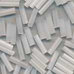Stäbchen weiß satin, Inhalt 20 g (170 Stück), Größe 11 x 2,0 mm