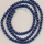 Wachsperlen dark blue, Inhalt 120 Stück, Größe 4 mm, Glasperlen