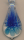 Anhänger blau kristall, Größe 30 x 58 mm, Inhalt 1 Stück mit  Band