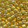 Dreieckperlen gold metallic, Inhalt 20 g, Größe 4 mm