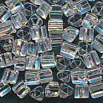 Dreieckperlen kristall, Inhalt 20 g, Gr&ouml;&szlig;e 4 mm