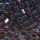 Hexa-Cut-Perlen dark violett rainbow, Inhalt 20 g, Größe 10/0