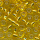 Rocailles hell gold Silbereinzug