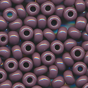 Rocailles opak poliert deep violett