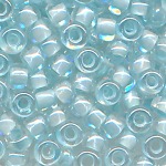 Rocailles kristall lining eis-blau