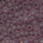 Rocailles matt violett, Größe 10/0  (2,3 mm), 100 Gramm