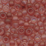 Rocailles matt kupfer-braun, Größe 9/0  (2,6 mm), 100 Gramm
