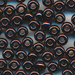 Rocailles dark-kupfer metallic, Größe 8/0  (3,0 mm), 20 Gramm