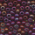 Rocailles dark violett rainbow, Größe 8/0  (3,0 mm), 100 Gramm
