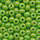 Rocailles Beads lind-grün rainbow opak, Größe 6/0  (4,0 mm), 100 Gramm