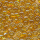 Rocailles lüster klar bernstein, Größe 11/0  (2,1 mm), 20 Gramm