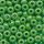 Rocailles lüster opak grün, Größe 8/0  (3,0 mm), 20 Gramm