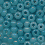 Rocailles wasser-blau, soft colour, Größe 6/0  (4,0 mm),...