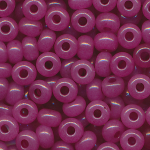 Rocailles brombeer-rot, soft colour, Gr&ouml;&szlig;e 8/0  (3,0 mm), 20 Gramm