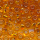 Rocailles orange silber lining, Größe 8/0  (3,0 mm), 100 Gramm