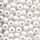 Rocailles opak poliert weiß, Größe 11/0  (2,1 mm), 20 Gramm