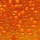 Rocailles kristall-gelb lining orange, Größe 11/0  (2,1 mm), 20 Gramm