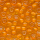 Rocailles kristall orange lining weiß, Größe 10/0  (2,3 mm), 20 Gramm