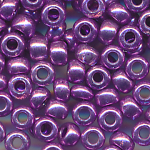 Rocailles lila metallic, Gr&ouml;&szlig;e 9/0  (2,6 mm), 100 Gramm