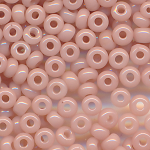 Rocailles opak poliert alt-rosa, Größe 14/0  (1,6 mm), 20...