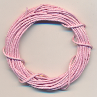 Baumwollband rosa, Inhalt 2,35 m, Größe 1 mm,...