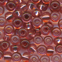 Rocailles blush rosa Silberblatt, Inhalt 9 g,...