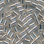 Stiftperlen kristall Silberblatt, Inhalt 20 Gramm, Größe 1