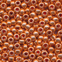 Rocailles kupfer gold metallic, Inhalt 7 g,...
