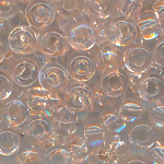 Rocailles princess rosa transparent, Inhalt 24 g, Größe 10/0 (2,2 mm), Beads böhmisch